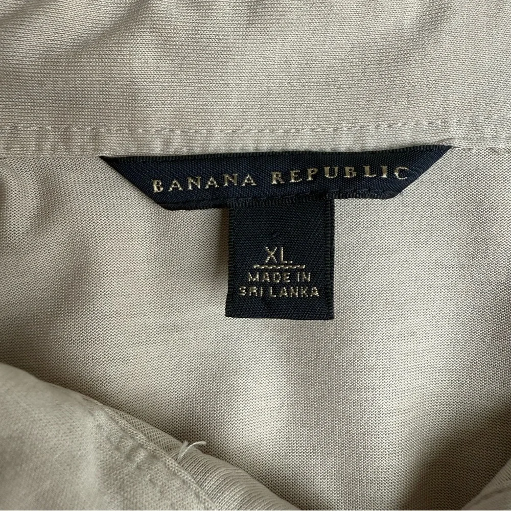 Banana Republic Long Sleeve Polo Shirt